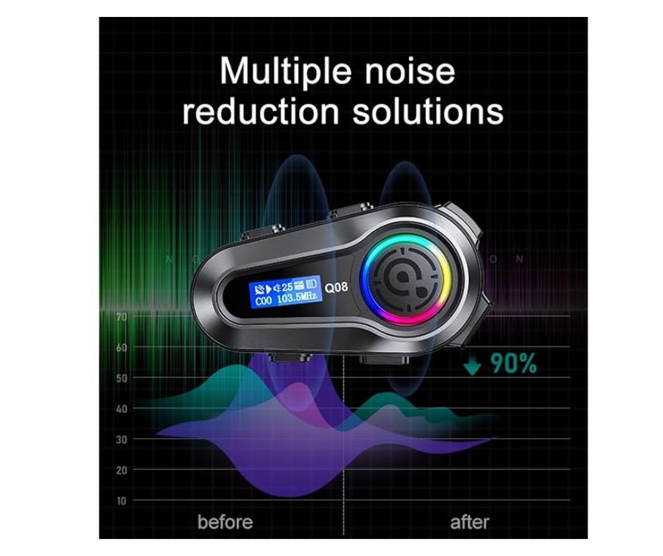 Altavoces para casco de motocicleta FM B