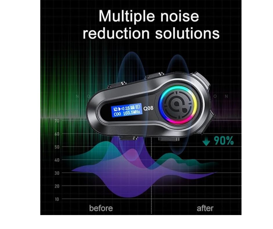 Altavoces para casco de motocicleta FM B